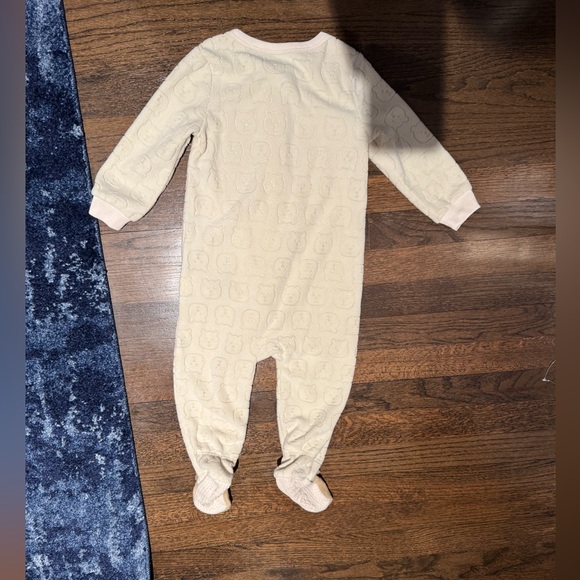 Infant Baby GAP Brannan Bear Footie Onesie Fleece Toddler 18-24 Months Cozy Zip - Picture 3 of 4